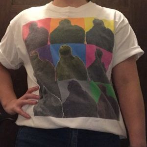 Large White Sesame Street T-Shirt